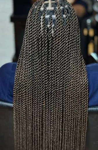 Small Medium Senegalese Twists